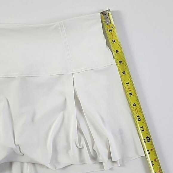 Lululemon Lost In Pace Skort Skirt White Flowy Lightweight Size 10 Regular - Picture 15 of 15